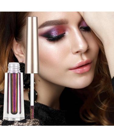 Multichrome Liquid Glitter Eyeshadow | Chameleon Eyeshadow Makeup MultiChrome Eyeshadow Glitter for Girls 102 - Buy Online on GoSupps.com