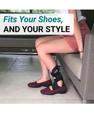 PUSH ortho Ankle Foot Orthosis: Comfortable Support for Drop Foot, Stroke, Multiple Sclerosis - Size 2 - Buy Online on GoSupps.com