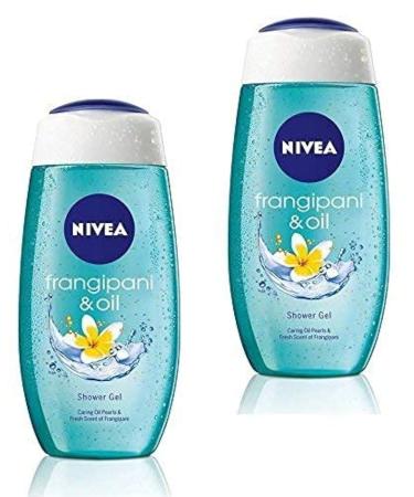 Nivea Frangipani And Oil Shower Gel - 250ml (Pack Of 2)