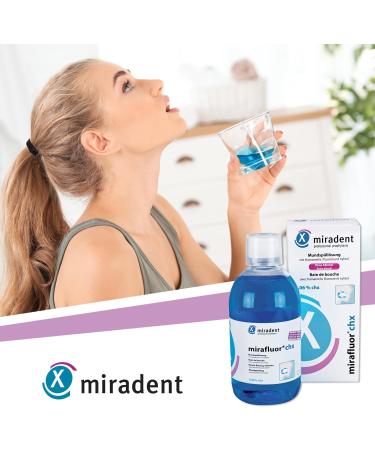 Miradent Paroguard Mouthwash 200ml - Fluoride 250ppm Alcohol-Free Remineralizing Protection for Healthy Gums | International Shipping - Buy Online on GoSupps.com