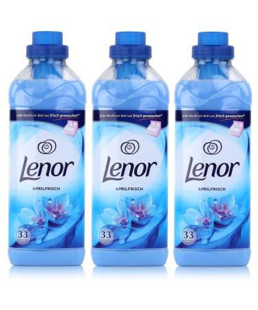 Lenor April fresh fabric softener 3 x 990ml