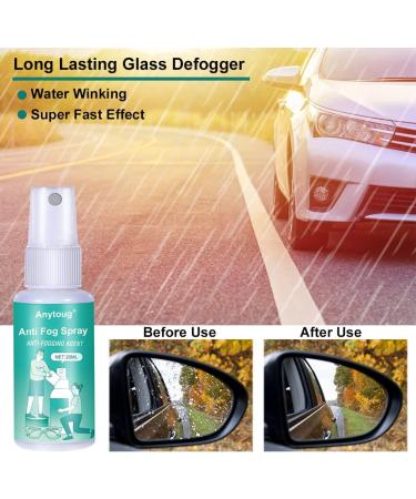 2-Pack Anti Fog Spray for Glasses & Lenses - Quick & Long-Lasting Formula for Goggles, Ski Masks, Mirrors, Windows & Windshields - Buy Online on GoSupps.com