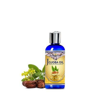 Organic Cold Pressed Jojoba Oil 4 oz - Hair Growth, Moisturizing, DIY Beauty - Bulk Wholesale from India - Buy Online on GoSupps.com