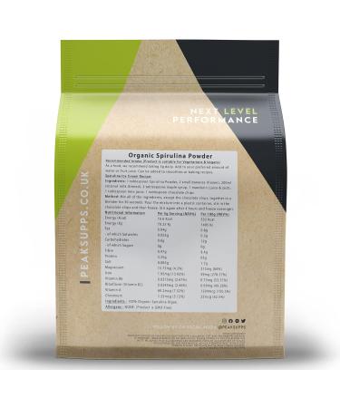 Organic Spirulina Powder 500g - Vegan Friendly Superfood - Buy Online on GoSupps.com