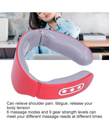 Soothing Neck Relaxer with Intelligent Heat & Voice Control - 4 Head Massager for Home & Office | International Shipping Available - Buy Online on GoSupps.com