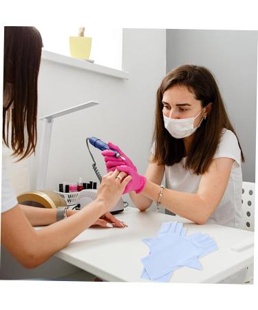 minkissy 2 Pairs Half Finger Gloves Safety Gloves Anti Uv Gloves Manicure Gloves Sun Gloves Pink Gloves Uv Gloves for Manicure Anti-uv Gloves for Gel Nails Sun Protection Nail Lamp Nylon 21x12x0.1cm As Shown1 - Buy Online on GoSupps.com
