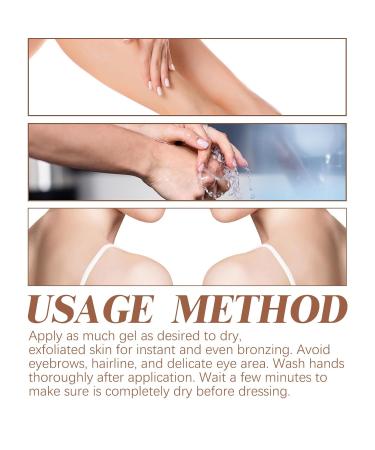 Self Tanning Lotion for Body | Quick Natural Bronzer Glow | Organic & Natural Ingredients - Buy Online on GoSupps.com