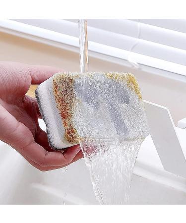 Dishwashing Sponge 3 5pcs/Set Cleaning Scrubber Oil Remover Kitchen Dishes Bowls Pots Multifunction - Buy Online on GoSupps.com