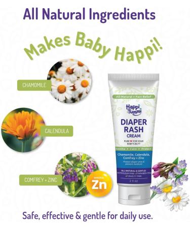 Happi Tummi Natural Colic Relief Belly Band with Organic Diaper Rash Cream - Maw Maw | Soothe Baby's Tummy Naturally - Buy Online on GoSupps.com