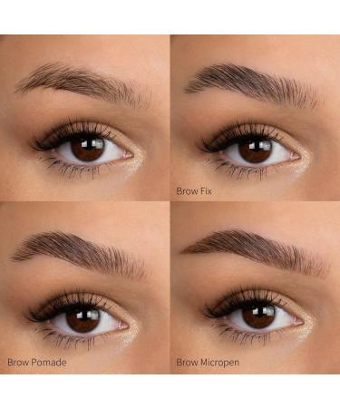 fleeky Brow Fix Pomade & Micropen 3-in-1 Eyebrow Kit Perfect Shape Fill & Define for Natural Wipe-Proof Results (Light Brown) - Buy Online on GoSupps.com