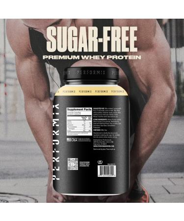 PERFORMIX - Whey Protein Isolate Blend - 24g of Protein - 5.4g of BCAAs - 110 Calories - Muscle Building & Post Workout Recovery - 100% Whey Protein Powder - 1.98 lbs - 30 Servings - Vanilla - Buy Online on GoSupps.com