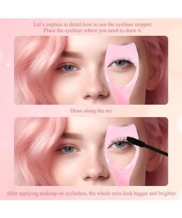3 In1 Eyelashes Tools Mascara Shield Applicator Guard Mascara Shield Applicator Eyelash Brush Curler Guide Applicator Comb Makeup Tool False Lash Clip Eyelashes Applicator Tool Plastic Eyelashes Comb - Buy Online on GoSupps.com