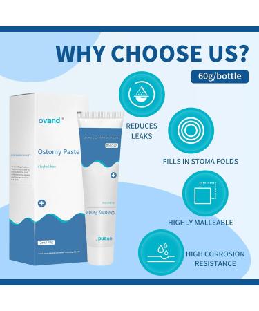 Ostomy Paste - Alcohol-Free Skin Barrier | Stoma Care Supplies & Accessories | 2.1 oz Tube for Effective Ostomy Protection - Buy Online on GoSupps.com