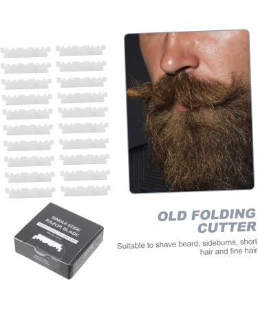 Magiclulu 400 Stk Razor Blades - Premium Rustproof Facial Razor Tools for Men | Reliable Beard Shaving & Replacement Blades - Buy Online on GoSupps.com