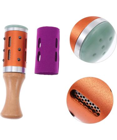 Homsfou 2-Pack Moxibusstaufststab Face Massage Device | Multifunctional AI-Box & Moxibustion Burner - 15x4.5cm Various Colors - Buy Online on GoSupps.com