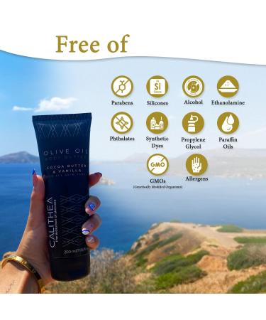 Calithea Body Butter with Cocoa Butter Vanilla and Olive Oil Deeply Hydrating and Nourishing - Buy Online on GoSupps.com