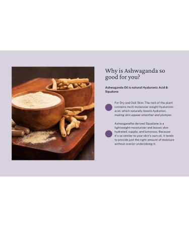 Organic Ashwagandha Oil - 100% Pure Immune Support Collagen Boosting Vegan 1 oz - Healthy Skin & Anti-Wrinkle - Buy Online on GoSupps.com