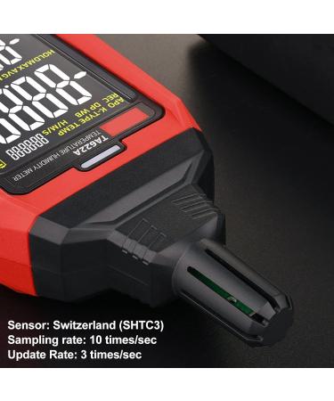Digital Humidity & Temperature Meter - LCD Dew Point Tester Hygrometer for Accurate Readings | International Shipping Available - Buy Online on GoSupps.com