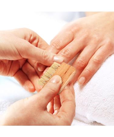Fingernail Brush Stiff Bristles Nail Scrub Brush Toenail Brush Fingernail Brush for Men Nail Cleaner Brush Finger Nail Brush Nail Scrubber Brush Toe Brush Tool Household Wood - Buy Online on GoSupps.com