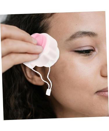 FRCOLOR 3D Deep Cleaning Bath Brush - Soft Fur Face Scrubber & Exfoliating Cleaner - Double-Sided Manual Brush for Deep Pore Cleaning - Buy Online on GoSupps.com