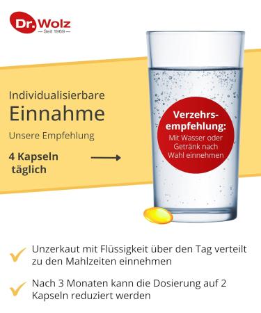  Dr. Wolz 60 x EPA 1000mg Dr Wolz for a targeted supply of omega-3 fatty acid EPA - Buy Online on GoSupps.com