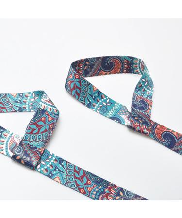 Labuyi Yoga Mat with Adjustable Carrying Strap - Perfect for Fitness Pilates and Stretching | International Shipping Available - Buy Online on GoSupps.com