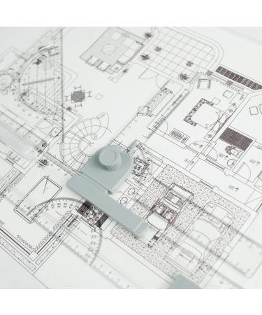 JILoffice A3 Drawing Board  Lightweight Multi-Funtion Drafting Table with Adjustable Measuring System Angle - Buy Online on GoSupps.com