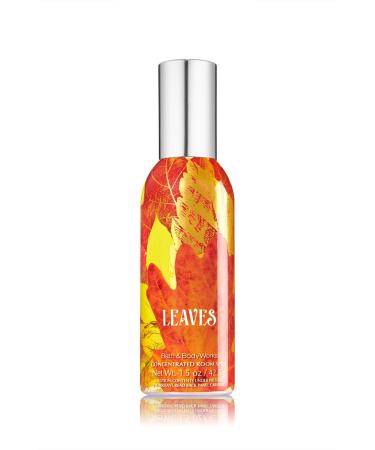 Bath and Body Works White Barn Room Perfume Spray Leaves Orange Falling Leaves Bottle 1.5 Ounce