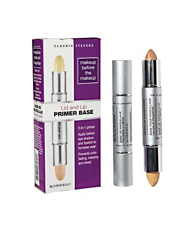 Claudia Stevens Lid and Lip Primer Base - 0.28 oz | Long-Lasting Makeup Base - Buy Online on GoSupps.com