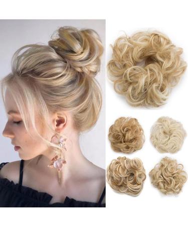 Tess hair part dutt blond mix hair tie with hair wavy Small hairstyles updos. - Buy Online on GoSupps.com