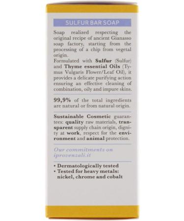 I Provenzali Les Proven al Sulfur Conditioner Soap 100 g Pack of 6  - Buy Online on GoSupps.com