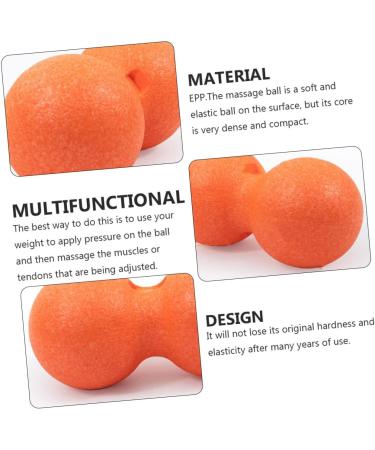 Gleavi Peanut Massage Ball - Handheld Muscle Trigger Point Massager for Fitness & Mobility - EPP Yoga Massage Device - Buy Online on GoSupps.com