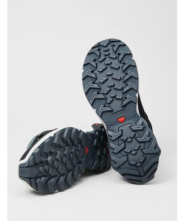 Salomon Women's X Reveal Gore-Tex Hiking Shoes 10 - Black/Stormy Weather/Ebony - Buy Online on GoSupps.com