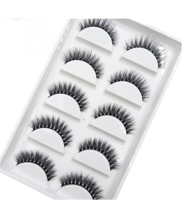 UAMOU 10/50/100 Boxes 5 Pairs Natural False Eyelashes Fake Lashes Makeup 3d Mink Extension Eyelash Mink Eyelashes Faux Cils Maquiagem Cheerfully (Color : G600 5Pairs Size : 100 Boxes 500Pairs) - Buy Online on GoSupps.com
