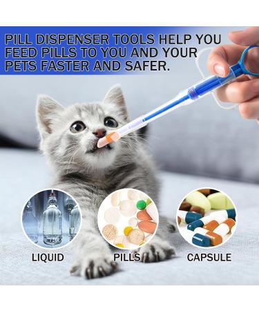 Tabletic Pine Cat Medication Feeder - Reusable Push Sprayer with Soft Tip for Easy Pill Giving to Cats & Small Pets - Buy Online on GoSupps.com