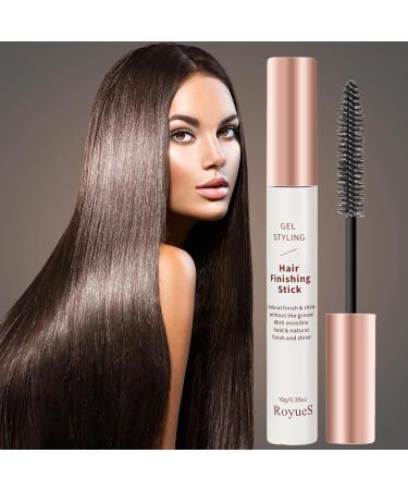 Slick Hair Stick | 0.35oz Wax Hair Shaping Cream | No Water Wash Long-Lasting Not Greasy Styling Wax for Flyaway Hair Rotate Brush Head Moisturize Halatua - Buy Online on GoSupps.com