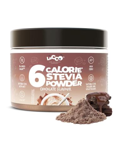 Locco Flavour Powder 200 g | Low Calorie Flavour Powder | Vegan Keto | 6 Calories and 0 g Fat per serving | Stevia | Sugar-free | Natural aromas | Dietary (Chocolate)