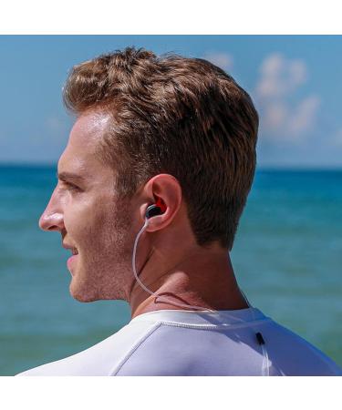 Buy Reusable Swimmer Surfer Ear Plugs - 4 Sizes for Adults | Aqua Ear Protection for Swimming Shower & Surfing - Safe & Comfortable Red + Blue - Buy Online on GoSupps.com