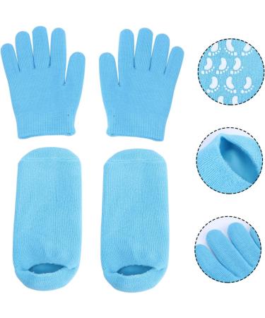 minkissy Gloves Spa Socks Gel Socks for Moisturizing Spa Gel Socks Moisture Socks Hand - Buy Online on GoSupps.com