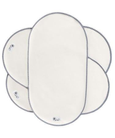 Waterproof Changing Mat Liners 3 Count Bassinet Pad Liner by OLEH-OLEH(14"X26.5") (White) 3 Count (Pack of 1) White