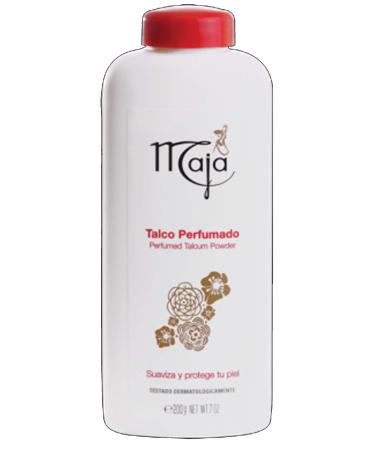 Maja Perfumed Talcum Powder| Freshening Talcum Powder  Leaving Skin Smooth and Delicately Perfumed  7 Ounces