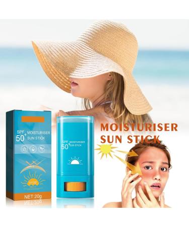 Mikabila (01)20g Sunscreen SPF 50 Sunscreen for Face and Body Moisturizing Sun Cream for Sensitive Skin UVA&UVB Protection Daily Hydrating Sunscreen Sun Protect & Moisture Sun Cream - Buy Online on GoSupps.com