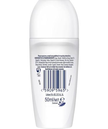  Dove Dove Original roll-on deodorant 0% without aluminium salts with 1/4 care cream and 48 hour protection 50 ml - Buy Online on GoSupps.com