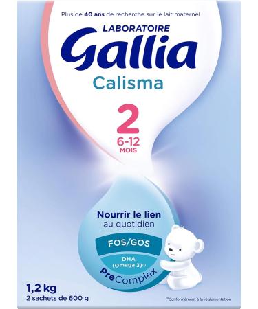 Laboratoire Gallia Calisma 2nd Age Follow-up Milk for Infants in Powder from 6 Months to 12 Months - Buy Online on GoSupps.com