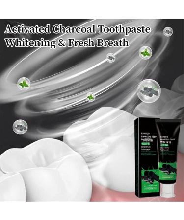 GeRRiT Yan Jiayi Bamboo Charcoal Deep Cleaning Toothpaste Activated Charcoal Deep Cleaning Toothpaste Removes Tooth Stains and Freshens Breath - Buy Online on GoSupps.com