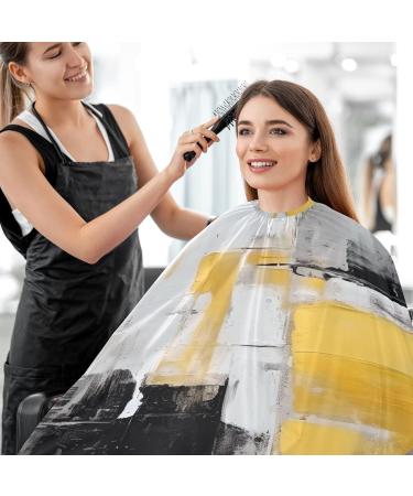 Waterproof Barber Cape - Cheetah Haircut Bib for Men & Women | Art Pattern 1 Hair Cutting Cape - Buy Online on GoSupps.com