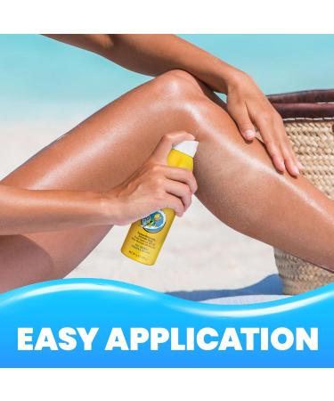 Rubber Ducky SPF 50 Spray Sunscreen | Water-Resistant Vegan Moisturizing Formula for Face & Body | All-Season Broad Spectrum Protection - Buy Online on GoSupps.com