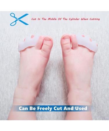 ERSANLI Children's Gel Toe Separator & Bunion Corrector - White, 2 Pcs - Buy Online on GoSupps.com