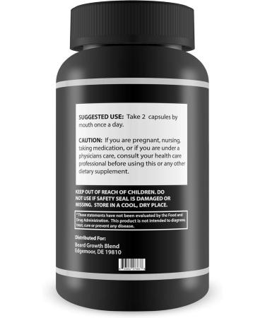 Legendary Beard Co. Beard Growth Blend | Boost Facial Hair Growth Improve Quality & Length | 30 Servings - Buy Online on GoSupps.com