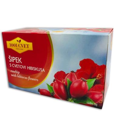  UPSY Rosehip Mountain Alps Herbal Tea 4 Packs per 20 Bags (80 Rosehip Tea Bags) - Buy Online on GoSupps.com
